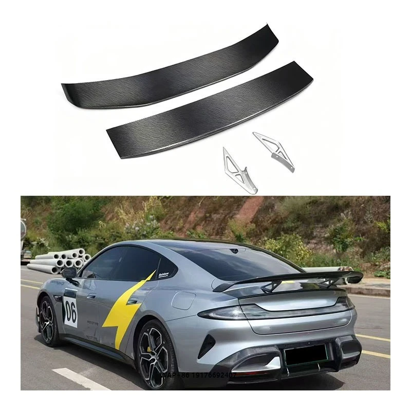 

For SU7 Dry Carbon Fiber Tail Wing for Retrofit/Upgrade-Universal Fitment