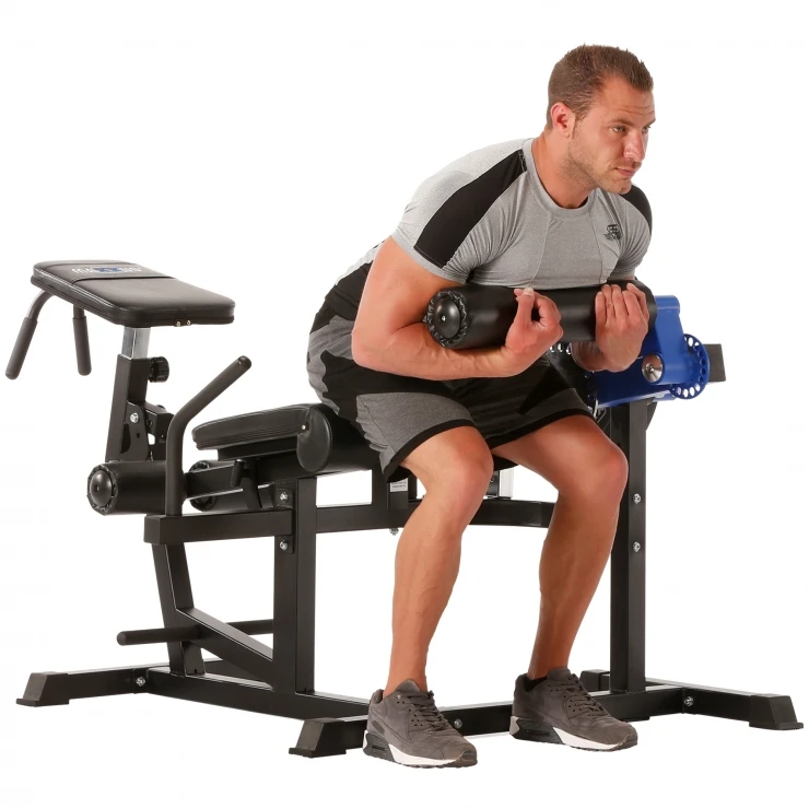 Leg Curl Leg Extension Machine Dual Plate Loaded Leg Training Equipment Strength Training Equipment