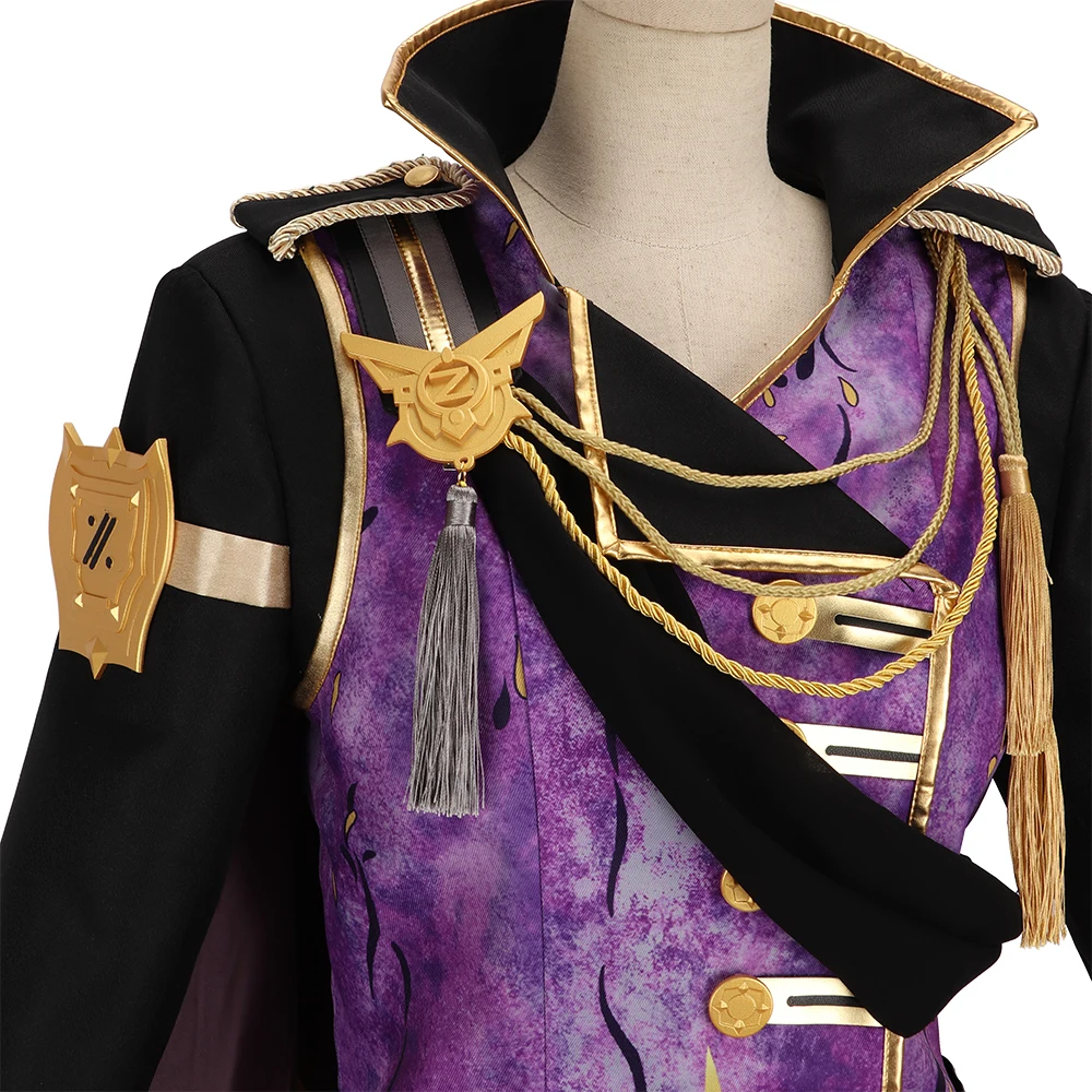 Idolish7-Costume de Cosplay Mido Torao, Smoking Blanc et Violet Bleu, 4 Bits Beyond The Period, Personnalisation Book ine Taille