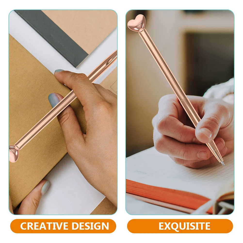 9 قطع من أقلام القلب القابلة للسحب للنساء في عيد الحب واللوازم المدرسية وقلم عيد الحب