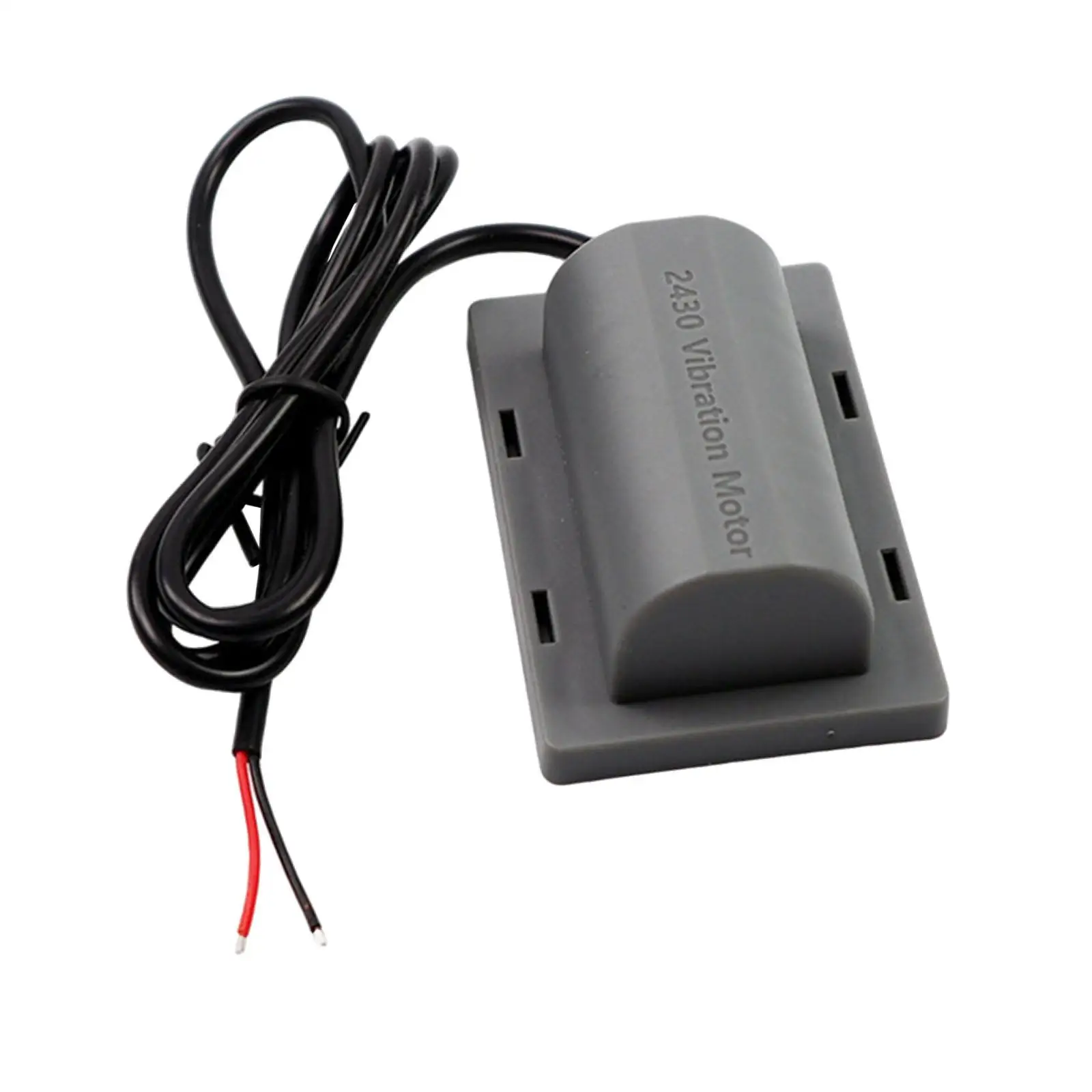 R2430 Vibration Motor Spare Part, Waterproof Lightweight Flat Base 4500RPM DC 12V 3W
