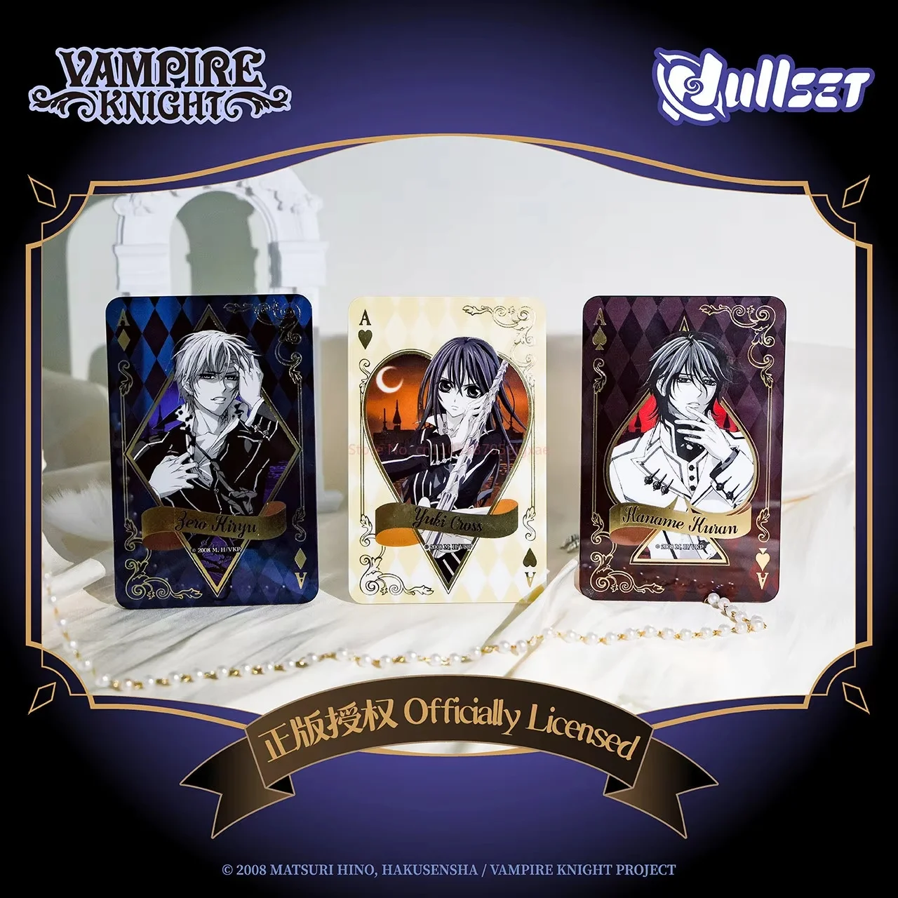 

Pre-Sale Genuine Nullset Vampire Knight Series Acrylic Stand & Clear Card Anime Character Collectible Decoration Birthday Gifts