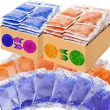 Orange Blue Color-changing Desiccant Reusable Silica Gel Beads Electronic Product Desiccant Dehumidifie Home Moisture Absorbers
