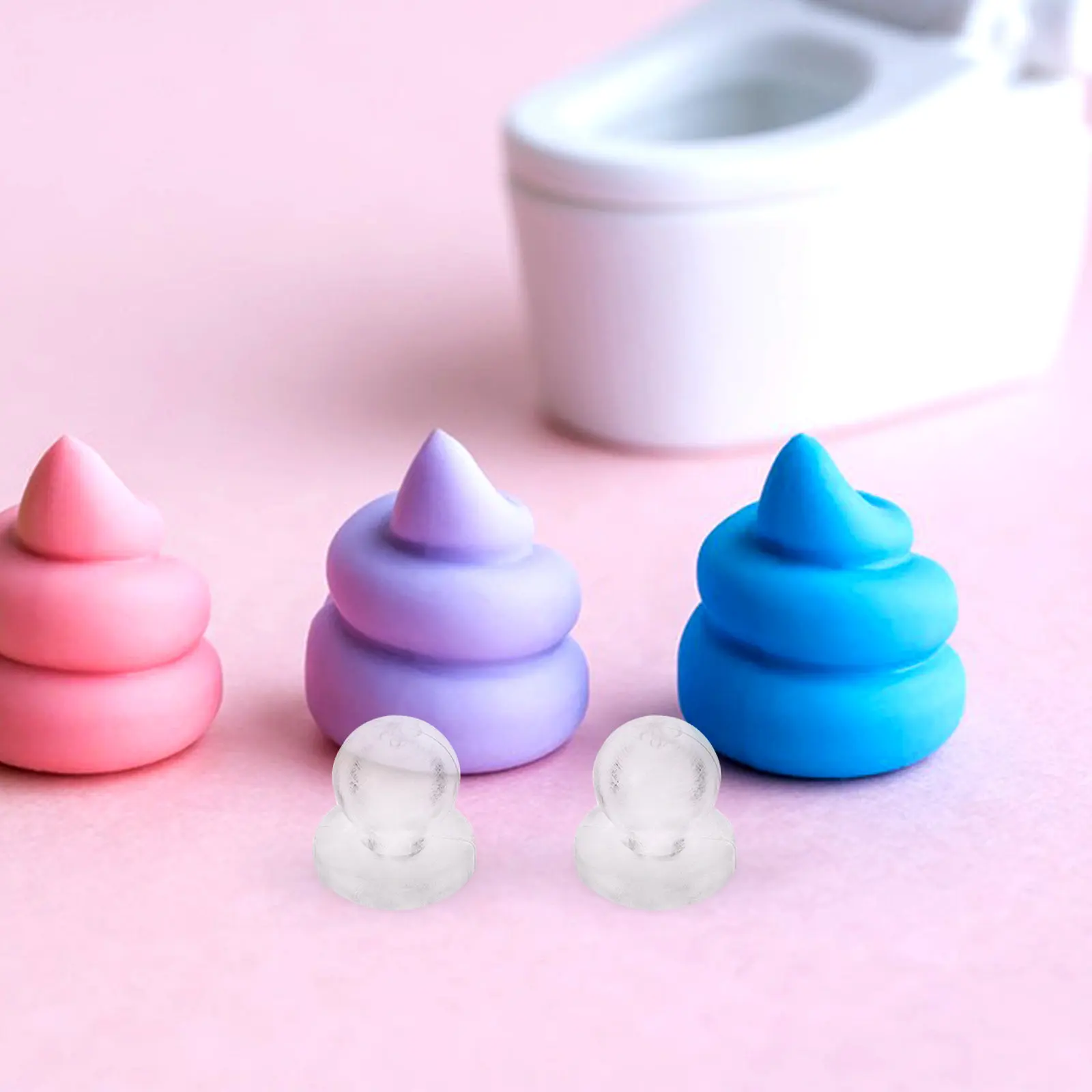 10Pcs Bubble Insert Squeeze Accessory Inner Ball Replacement Tpr Material for Decompression Craft Making Props