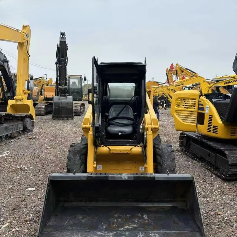 Rust Proof Chassis Skid Steer Loader Outdoor Long Term Use Farm River Sand Digging Municipal Hydraulic Mini Construction