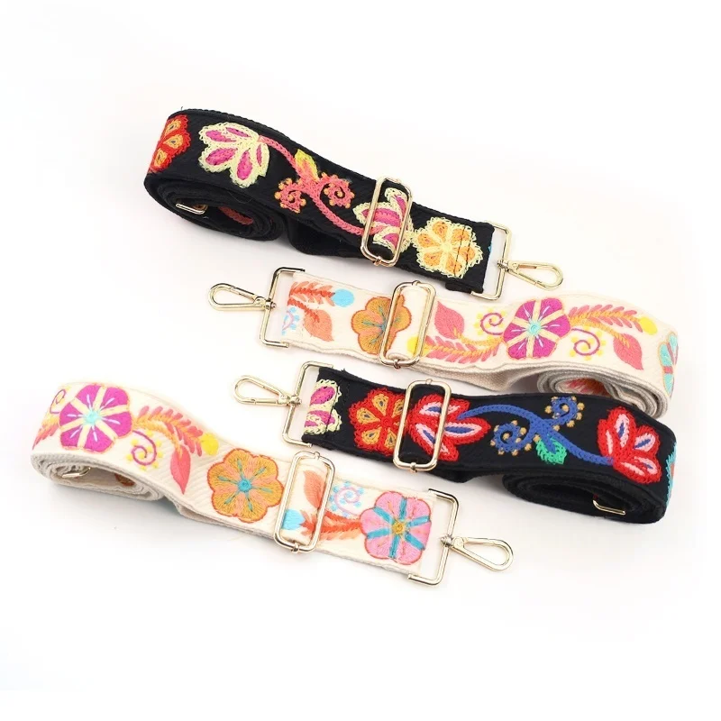 

Винтажный стиль, сделай сам, вышивка, плечевой ремень, многоцелевой модный аксессуар для сумки, регулируемый удобный ремень для кошелька