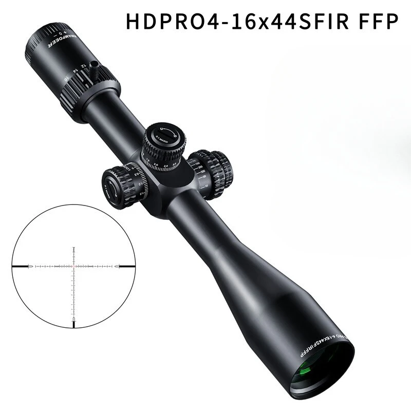 

HDPRO4-16x44SFIRFFP sights Cross mirror Front double mirror 8x mirror 16x sight
