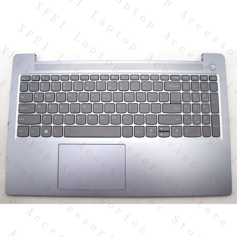 

D New Palmrest Upper Case US Backlit Keyboard NFP For IdeaPad Slim 3 15IRH8 83EM