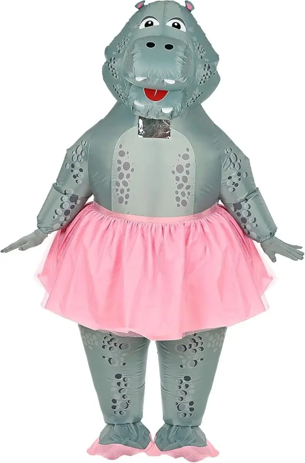 

Надувной костюм для танцев, балета, бегемота, маскарада, вечеринки, забавный реквизит, костюм на Хэллоуин, забавный костюм атмосферы