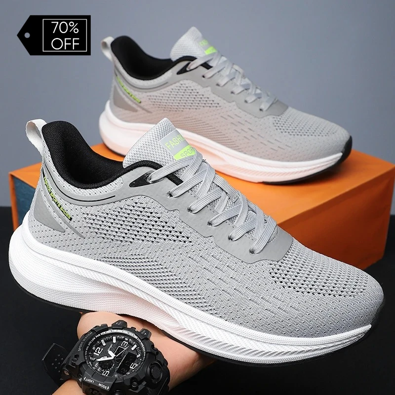 

2026 Men'S New Running Shoes Outdoor Sports Shoes Fitness Hiking Fishing And Other Breathable Non Slip Sports Shoes Men 38-45