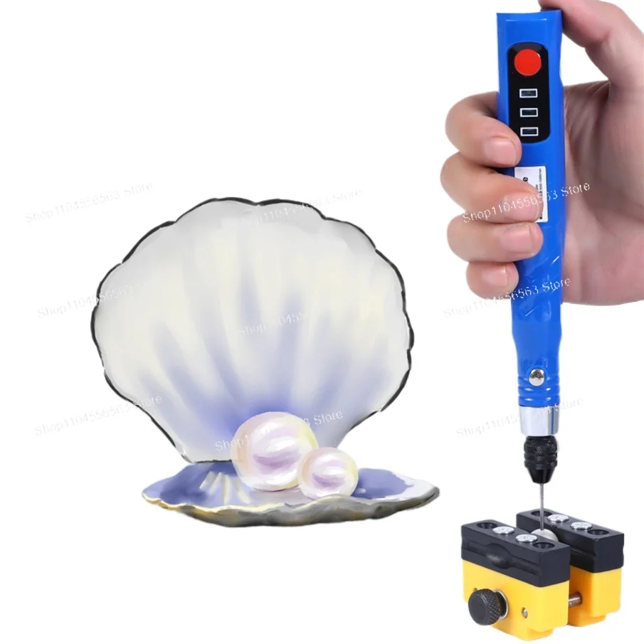 パールボール盤、小型電動ボール盤、クルミ翡翠ハンドストリングラウンドビーズ研削および拡張ツール