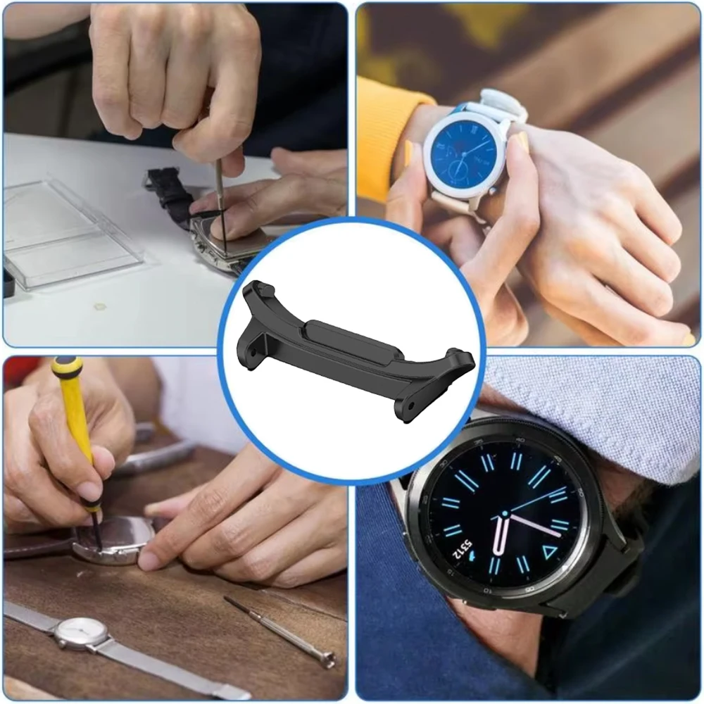 1-2 Pair Metal Connector for Samsung Watch 7 Ultra 20mm 22mm 24mm Adapter for Galaxy Watch7 Ultra 47mm Connection Accessories - Image 5