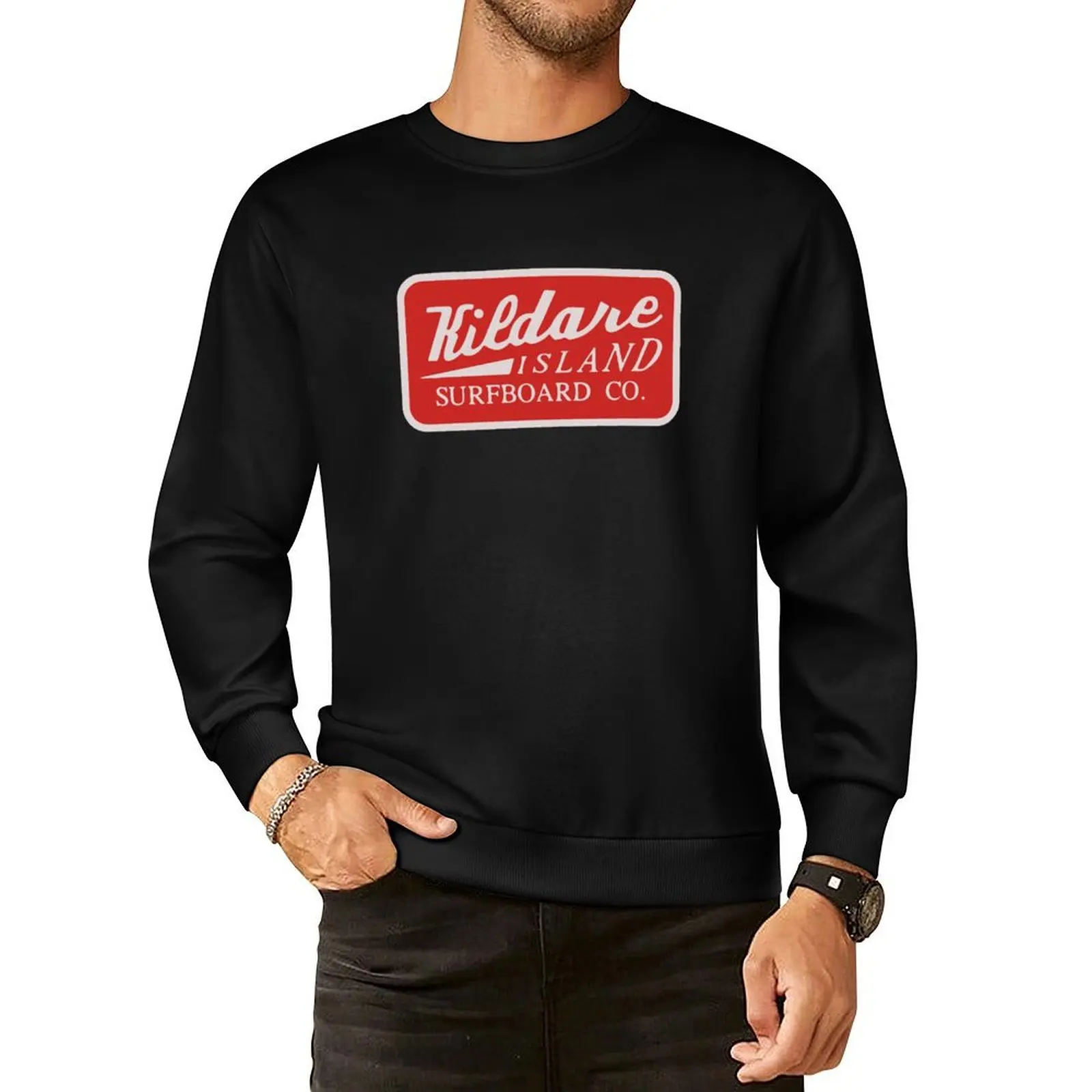 

Kildare Island Surf Pullover Hoodie male clothes men's autumn clothes sweatshirt men