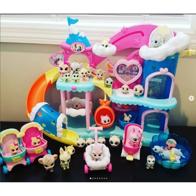 

Пеленальная детская модель, фигурка домашнего животного, милая кукла, мультяшная модель, изменение цвета, детская игрушка для ролевых игр