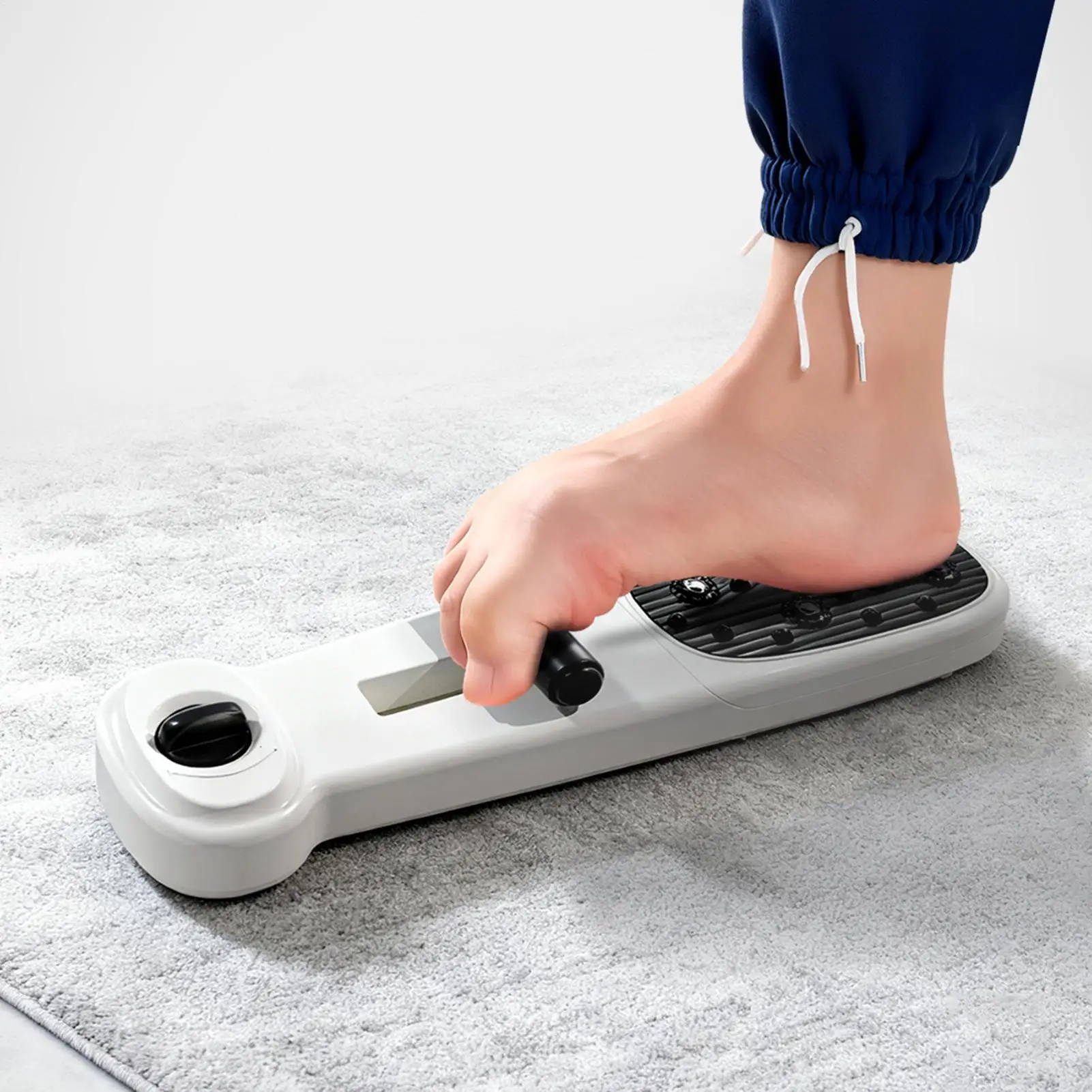 

Тренажер для свода стопы, регулируемый массажный нескользящий тренажер для свода стопы для мобильности для дома, спортзала, путешествий, общежития, квартиры, взрослых