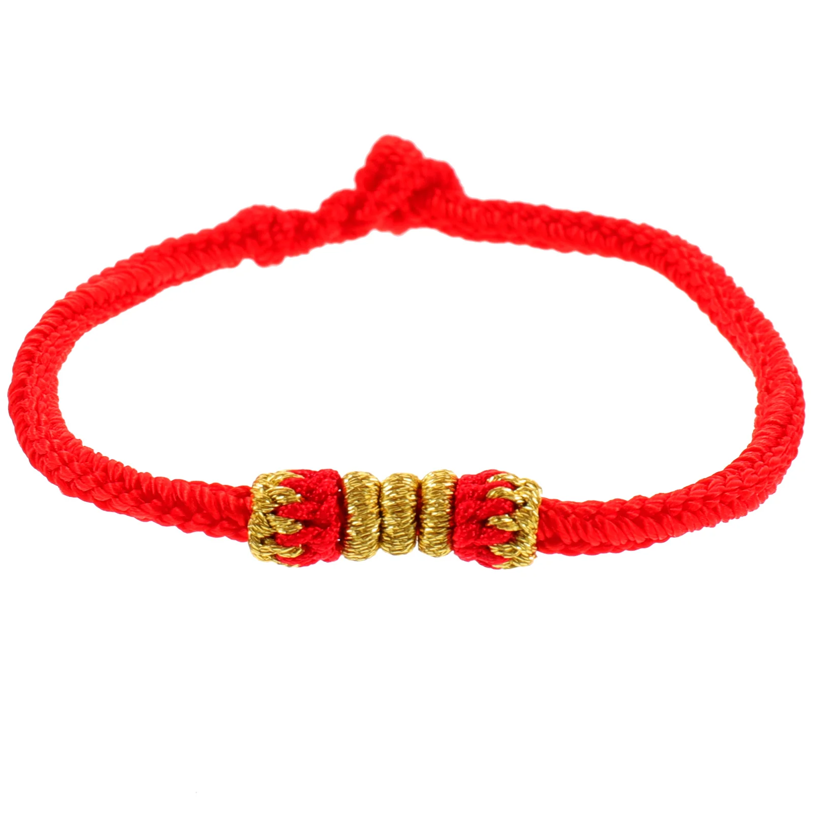 

Red Rope Anklet Women Wristband Braided Charms Bracelets Year of Lovers Couples