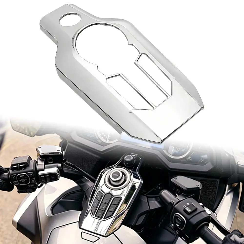 

Brand New Switch Panel Cover Fit For Honda Gold Wing Dct Tour Tour Airbag Dct Tour Dct 2018–2025 Chrome Abs Dashboard Trim Cover