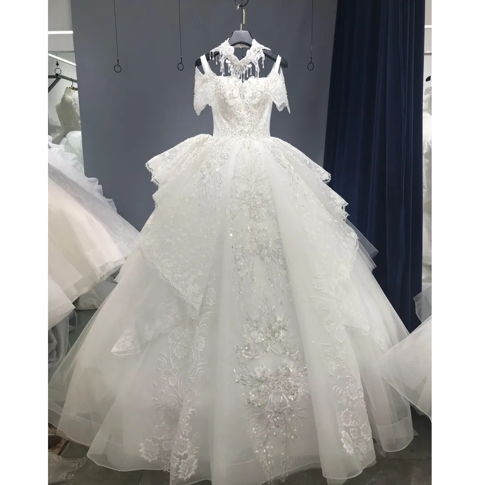 Kisswhite Bridal Xlove Collection Luxury Wedding Dress glitters Crystals Ball Gown custom made off the shoulder Bridal dresses