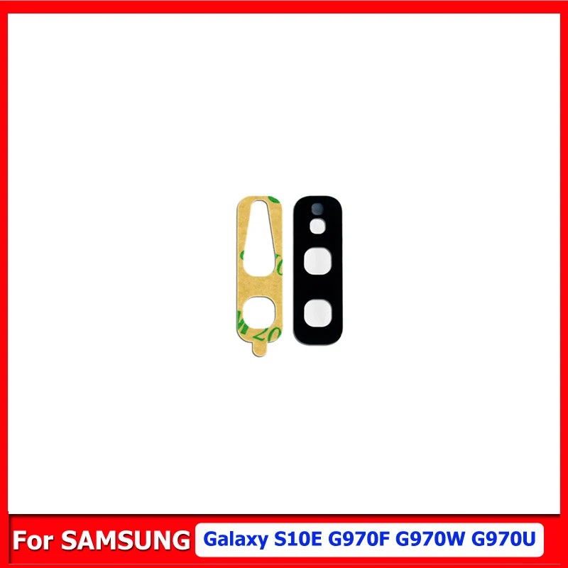 New For SAMSUNG Galaxy S10E G970F G970u G970n Rear Back Camera Glass Lens Repair Replacement Parts