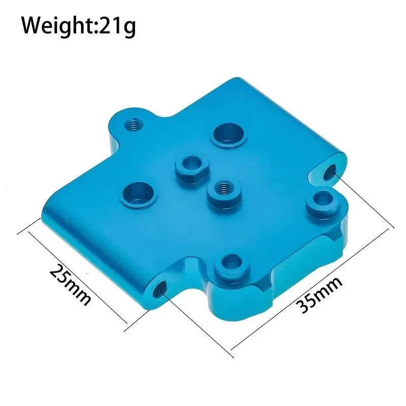 Metalen Front Swing Arm Beugel voor 1/10 Tamiya RC Terreinwagen Fighter NXGEN DT04 58741 DIY Onderdelen