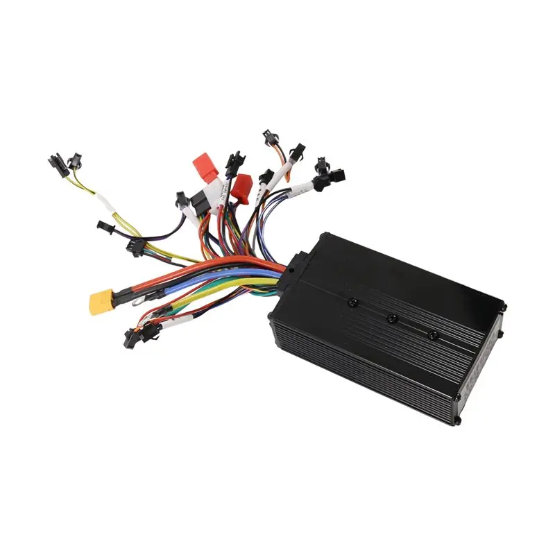 A02F-For Electric Bicycle E-Scooter Parts Ebike Brushless Controller 45A 1500W Sine Wave Speed Regulator No LCD Display