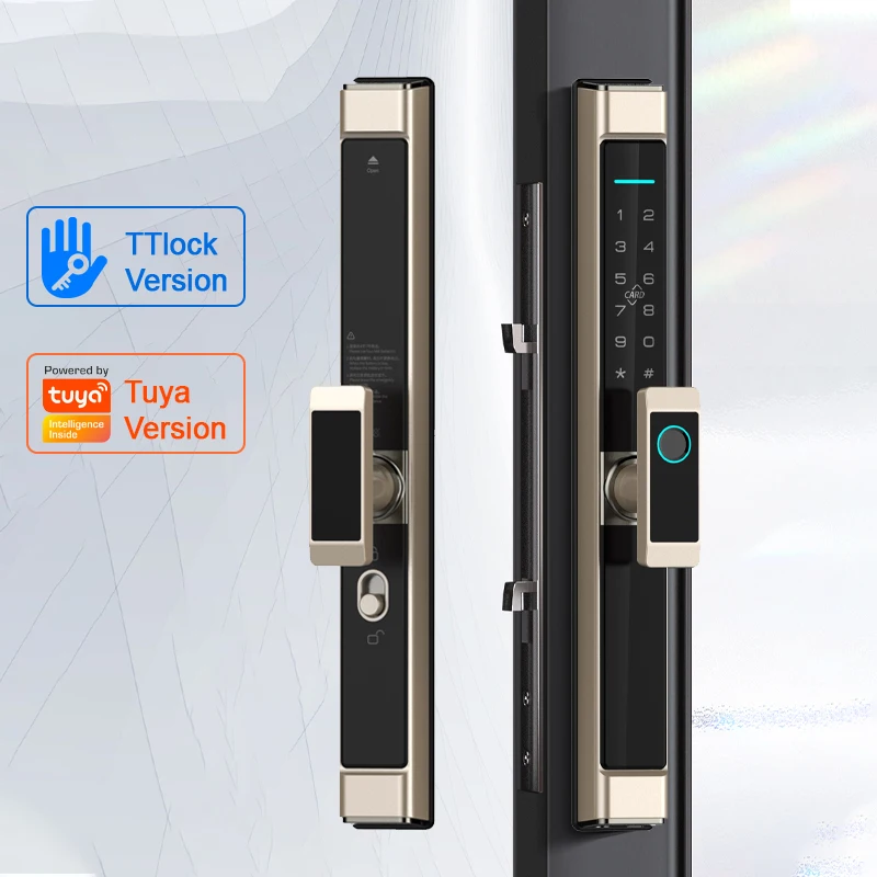 

Водонепроницаемый алюминиевый смарт-замок IP65 с одним захватом и отпечатком пальца