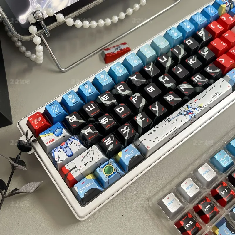 New factory five sided thermal sublimation compatible mechanical keyboard
