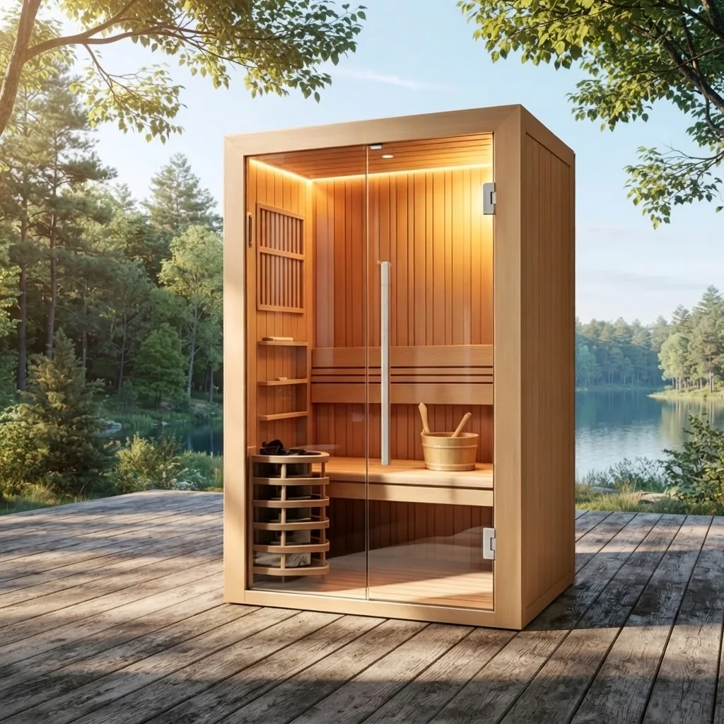 Spa Tubs & Sauna Rooms Sauna Heater Electric Portatil Personal Infrared Outdoor Sauna Accessories for Home