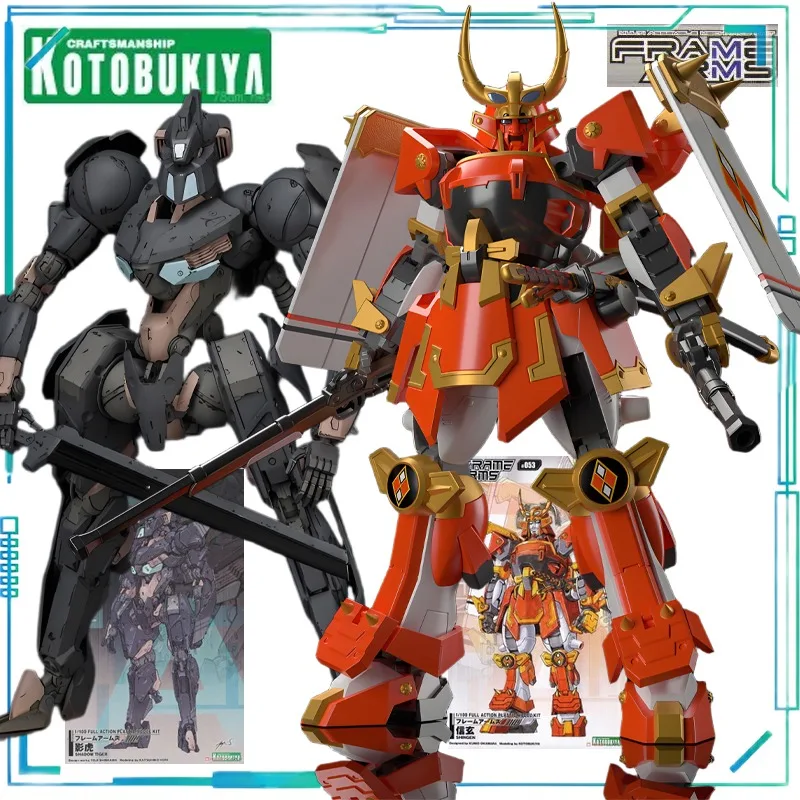 

Kotobukiya Original Shouwu FRAME ARMS Series Assembly Model Normal Version YINGHU and SHINGEN Plastic Assembly Model Boy's Gift