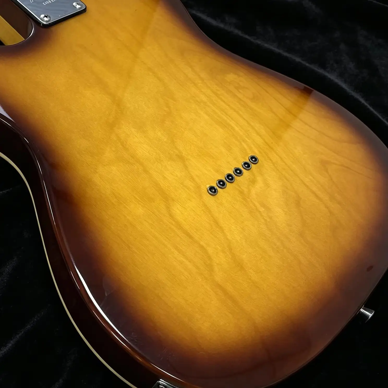 Costom Electric Guitar Maple Neck Sunburst Color Maple Fingerboard Electric Guitar-Themed Gift Free Shipping view 2