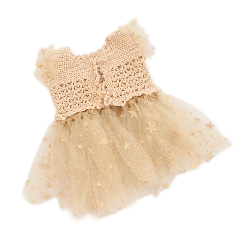 Star Fairy Skirt and Hair Accessories Two Piece Set for Baby Hundred Days Baby Photography Studio Shooting 신생아촬영