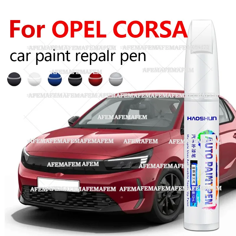 For 1982-2025 OPEL CORSA  Scratch Repair Accessories Black  Red White Silver Orange Grey Blue Car  Repair Pen