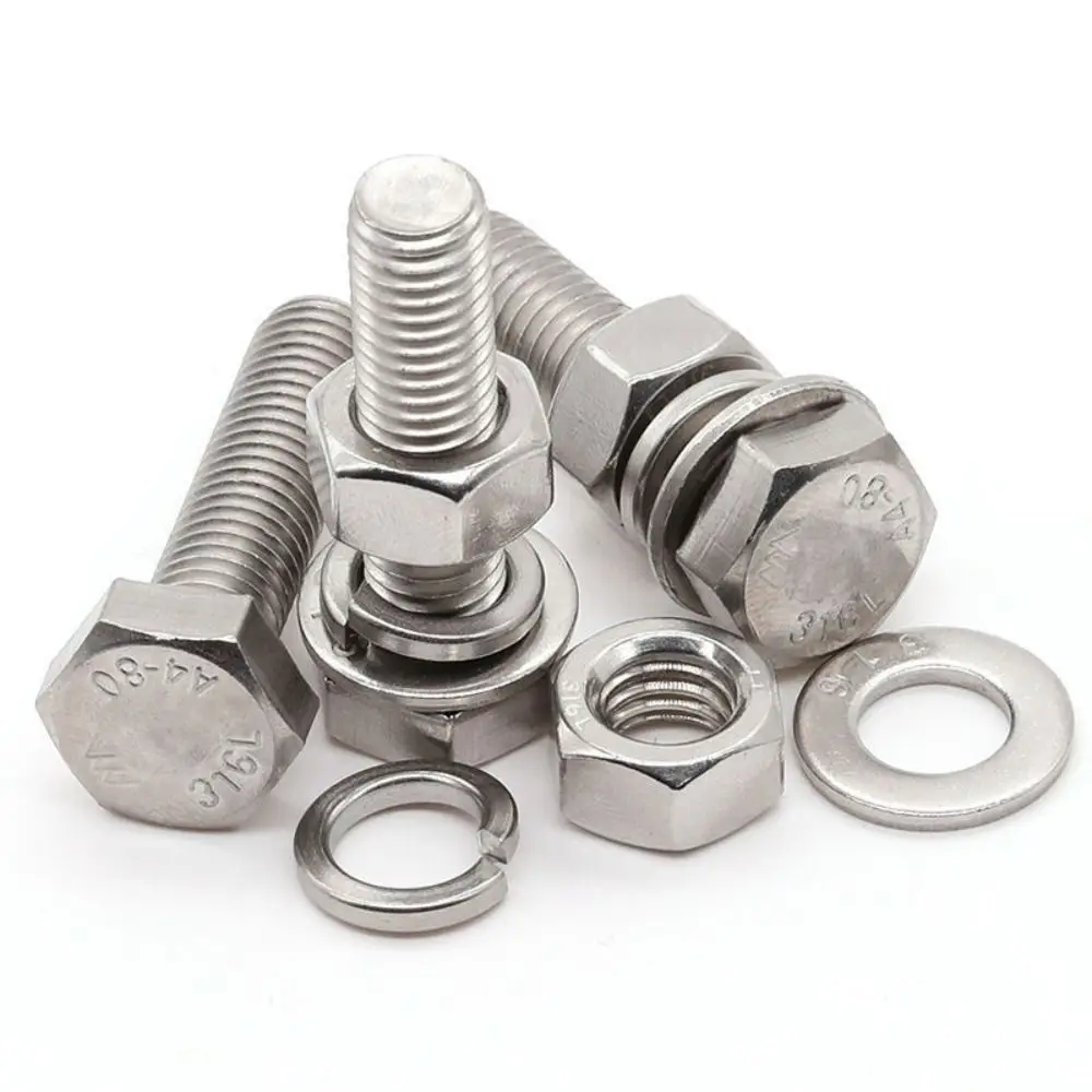 

Truss Head Flat Washer Hex Bolt Spring Nut Round Head Hexagon Head Screw Square Neck Flange Nut Carriage Screw Metal Working
