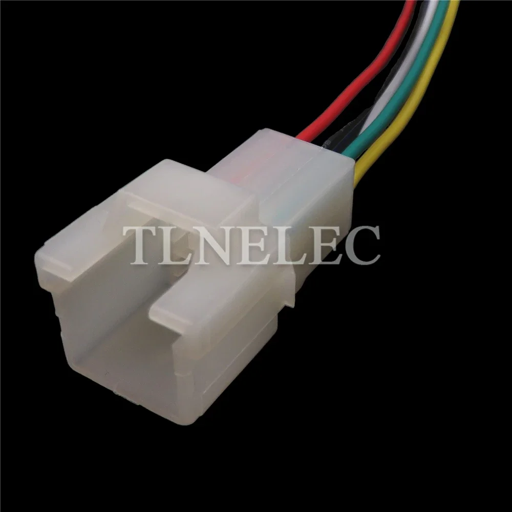 6 Pin Way Auto Unsealed Socket with Wires Automobile Male Female Wiring Cable Connectors 6090-1218 6090-1149