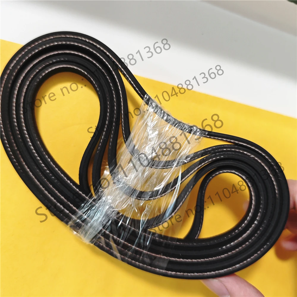 1pcs V-Belt 190J/PJ470 Treadmill Belt Mower With Rubber Multi-Furrow Belt 3/4/5/6/7/8/9/10Ribs