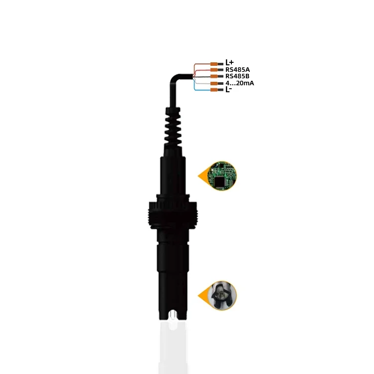 Online Digital EC TDS Probe RS485 Salinity Sensor K=10 Conductivity Sensor 4-20ma Water Conductivity Probe