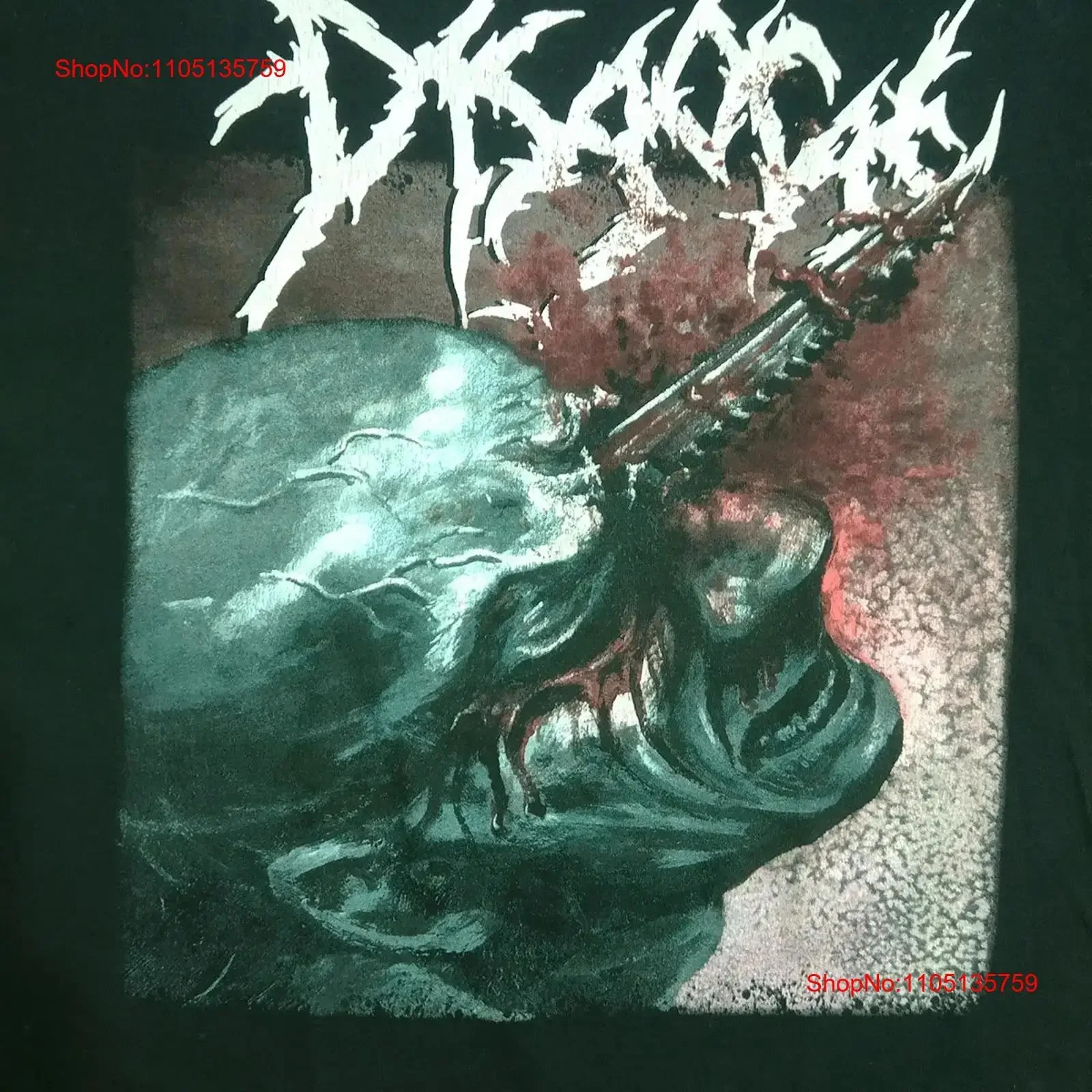 Disgorge Band CRANIAL IMPALEMENT T Shirt Black S 5XL 1K0007 vintage Washed Stretched homme Top For Everyday Wear Soft