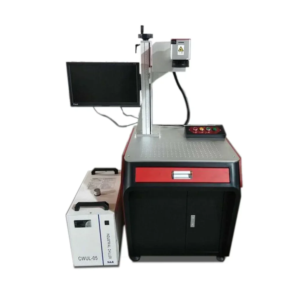 Factory Price Desktop 3w 5W Uv las ser Marking Machine Lazer Machine For Glass Wood Multifunctional marking
