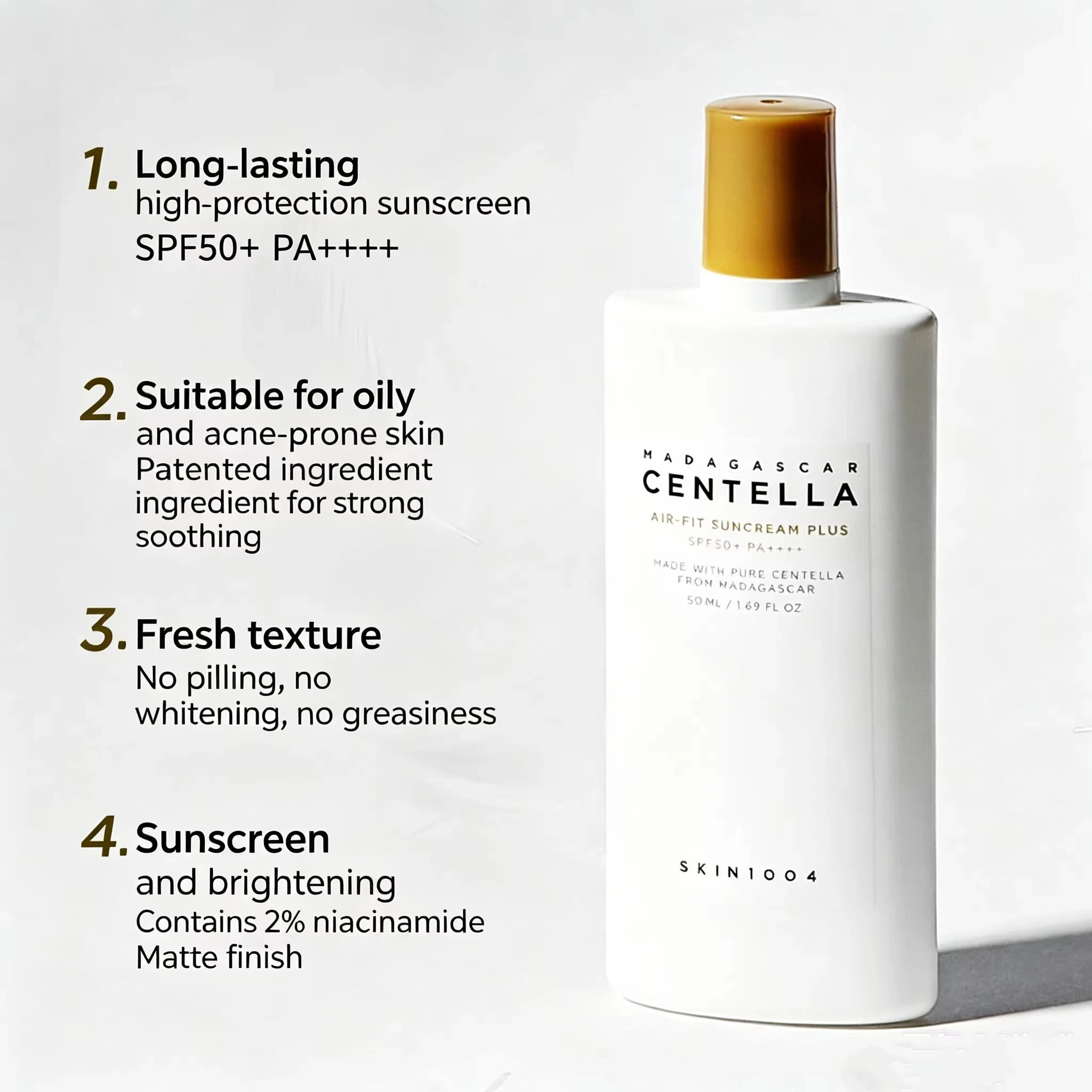 SKIN1004 Centella Sunscreen 8 - Spf 50 Sunscreen ulasan dan harga
