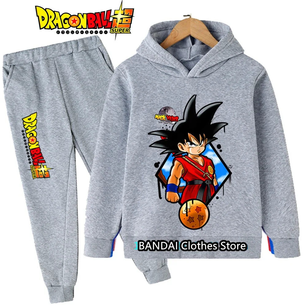 سويت شيرت Dragonball Girls Kakarotto Vegeta للأطفال من 3 إلى 12 سنة للخريف والشتاء ناعم ودافئ أنيق مطبوع عليه الرسوم المتحركة بلوفر مريح #5