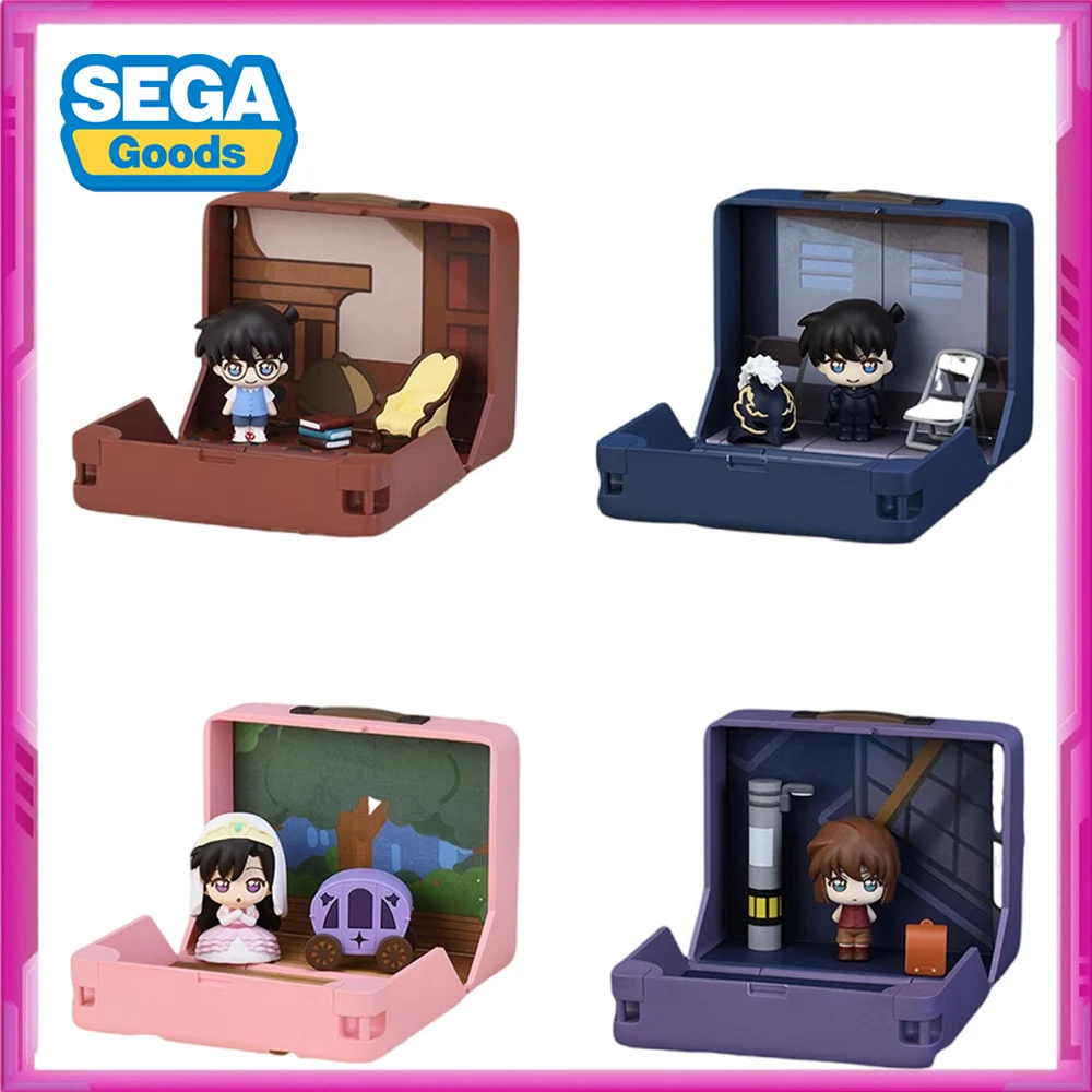 En Stock Original SEGA Detective Conan Kudou Shinichi Kudou Shinichi Anita Hailey Conan Edogawa PVC figuras de Anime figura de acción