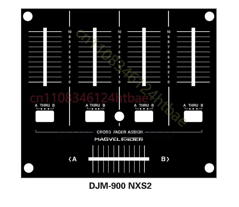 

New Fader Panel Protective Film For Pioneer DJM-900 NEXUS SRT NXS2