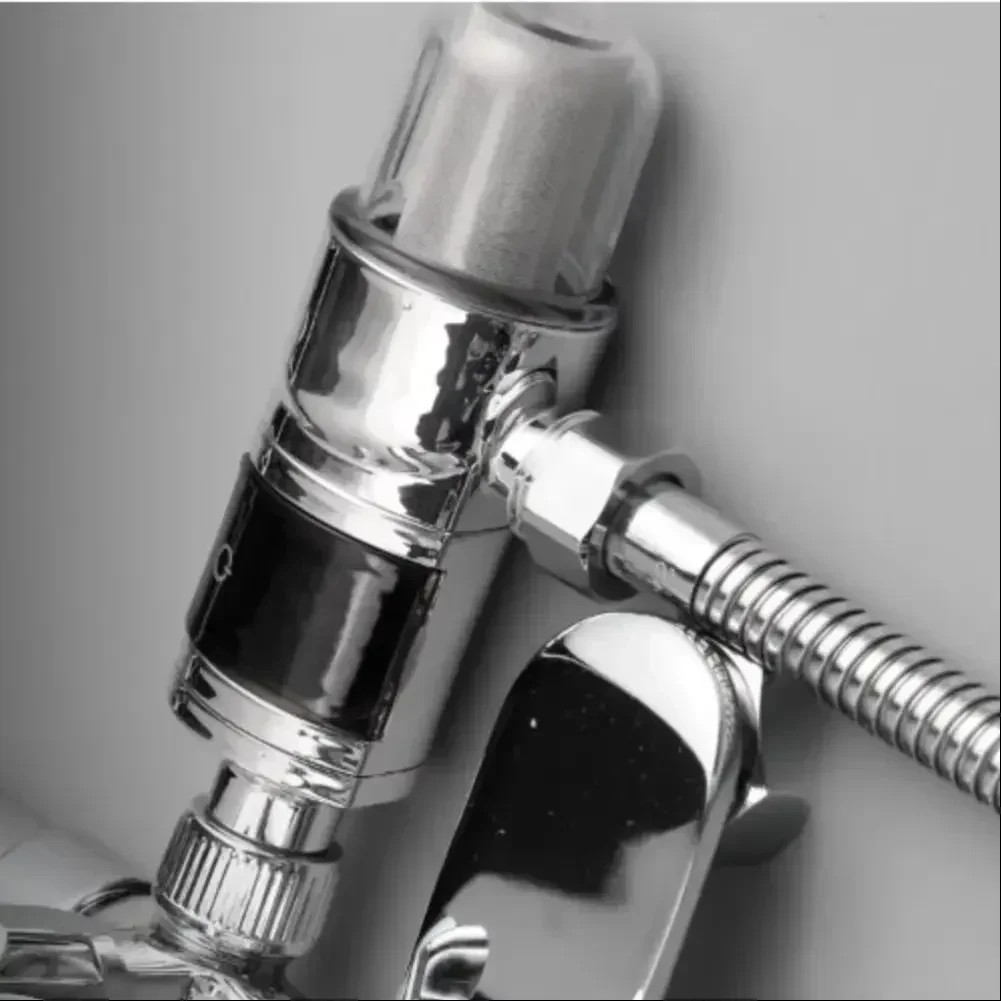 

1 шт. 1/2-дюймовый цифровой термометр для душа с большим светодиодным дисплеем и 40-микронным предварительным фильтром, монитор температуры воды в реальном времени