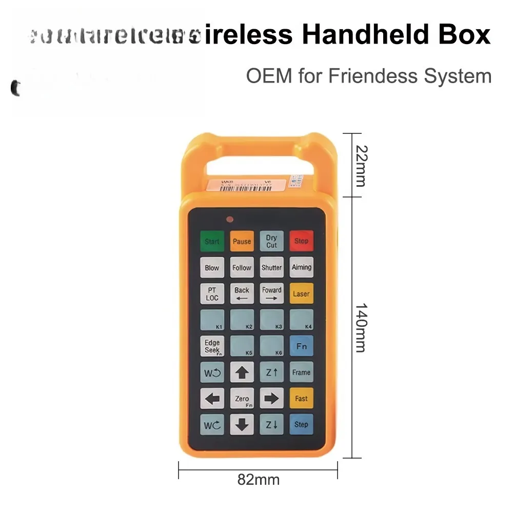 QDLASER FSCUT Wireless handle box Fiber laser control system OEM for Fiber optic FSCUT FSCUT2000C CypCut BCS100 BMC1604