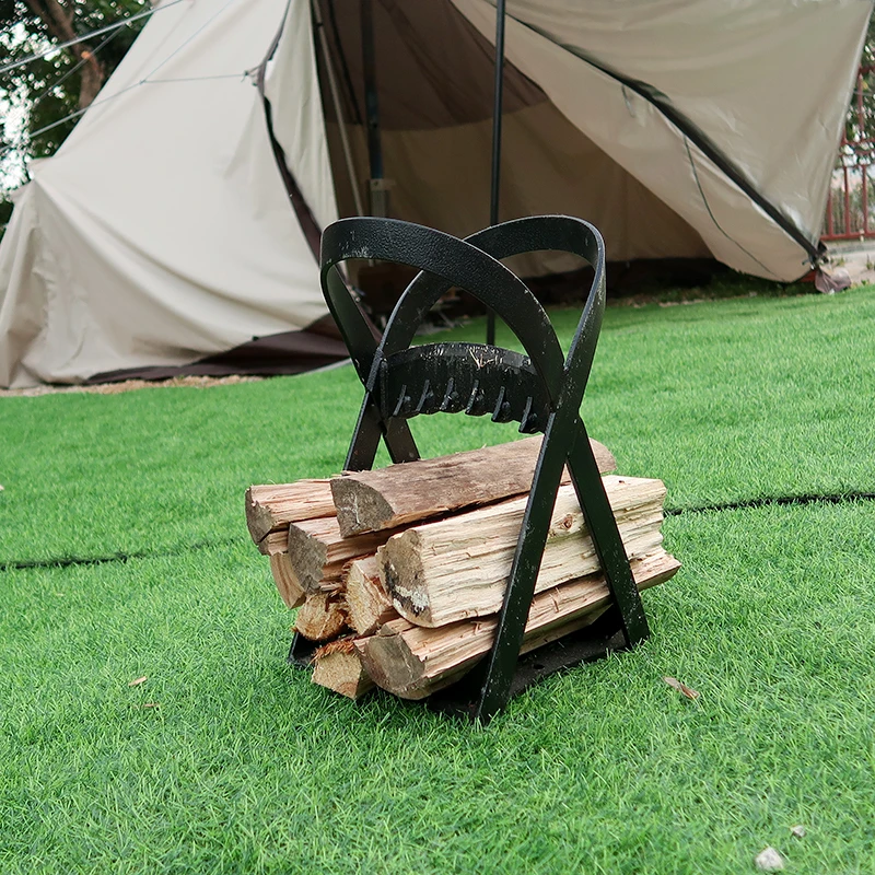 Manual Log Splitter, Firewood Splitter, Vertical Log Splitter, Portable Safety Log Splitter, Suitable for Camping and Outdoor