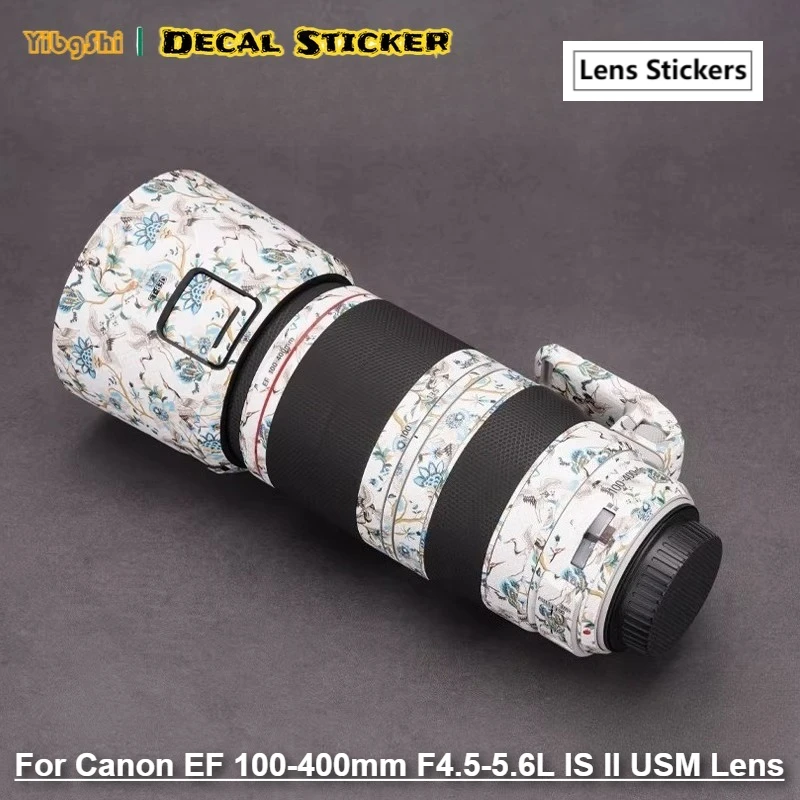 Adesivo Protetor Avançado para Lente Canon EF 100-400mm F4.5-5.6L IS II USM - Skin Protetora para Corpo da Lente EF100-400 II
