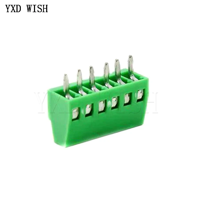 10pcs KF128 2.54mm Mini PCB Screw Terminal Blocks Connector 2P 3P 4P 5P 6P 7P 8P 9P 10P 12P 16P Terminal KF128-2.54 Connectors