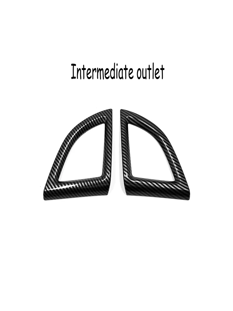 For Honda CRV CR-V Carbon fiber air outlet four-piece set 2012 2013 2014 2015 2016 cars accessories