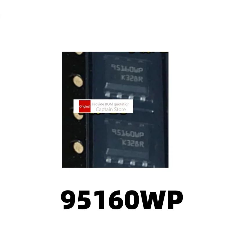 5PCS M95160-WMN6TP 95160WP SOP8 storage chip