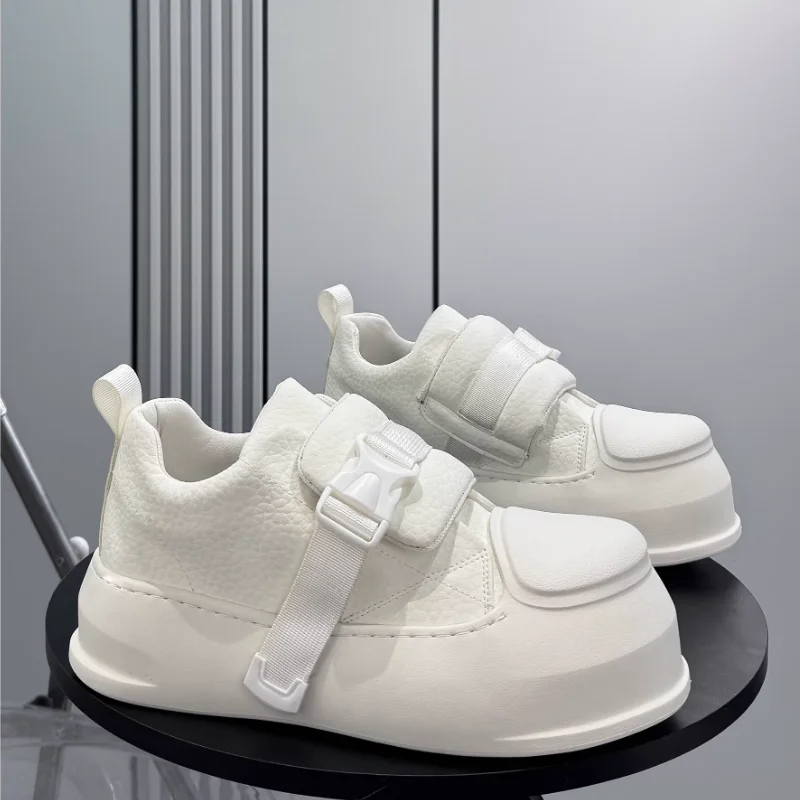 

2026 new spring super popular big-head sneakers, a trendy brand of thick-soled insole height-increasing casual sneakers x7